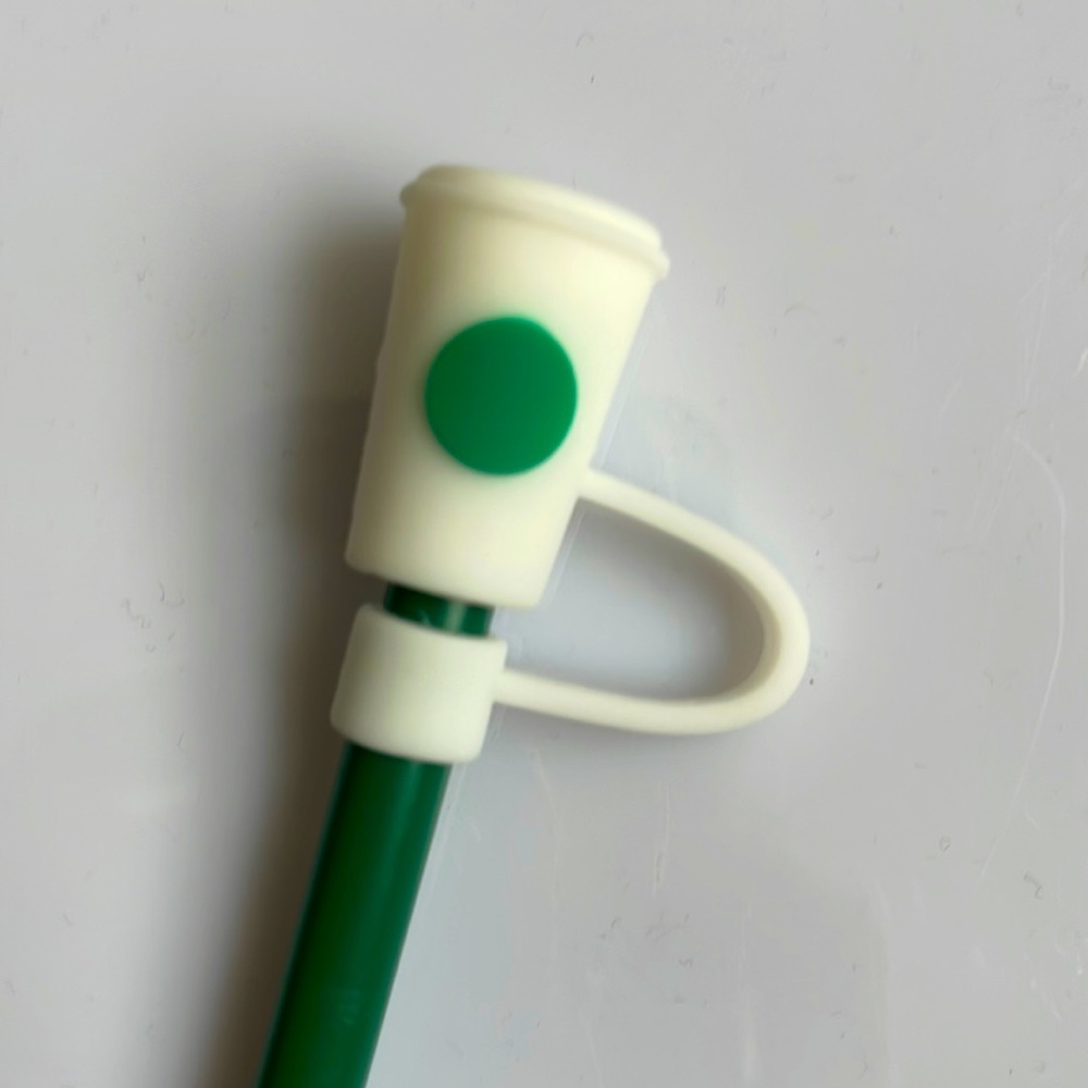 Silicone Starbucks Straw topper